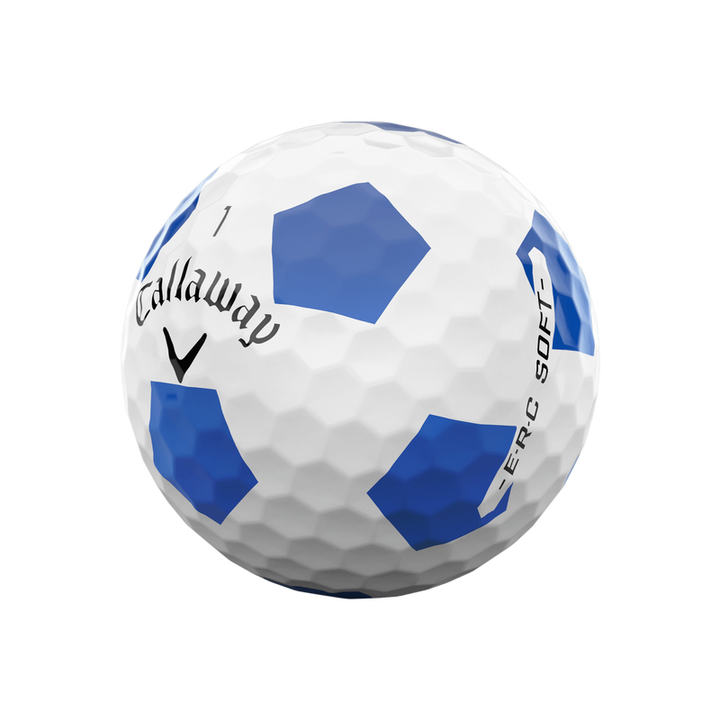 Balles de golf E•R•C Soft Truvis Blue - View 2