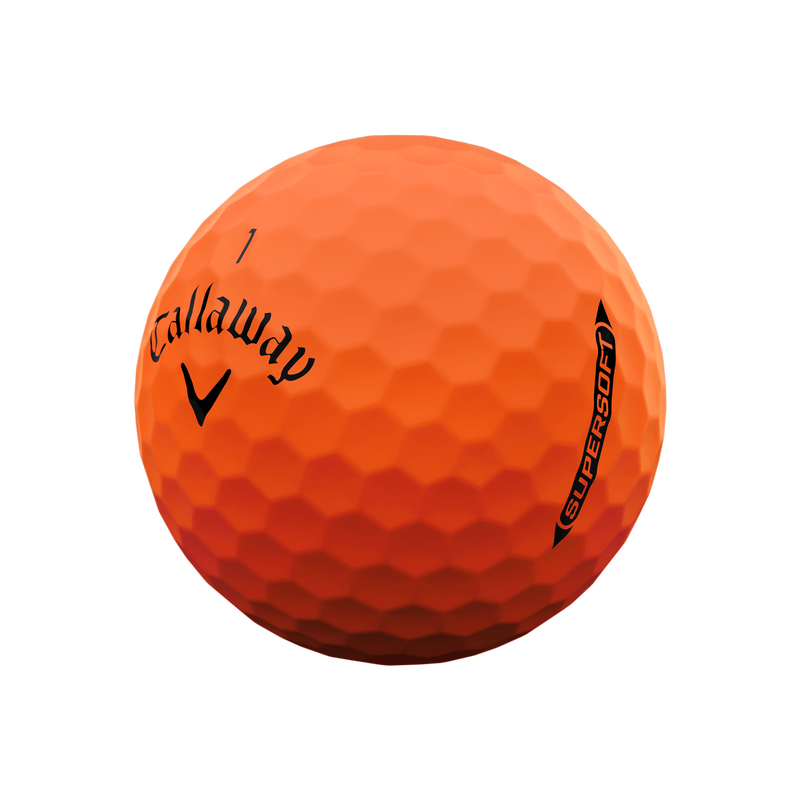 Balles de golf Supersoft Matte Orange - View 2