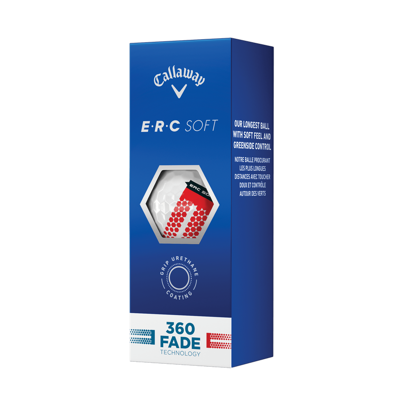 2023 E•R•C Soft 360 Fade Golf Balls - View 5