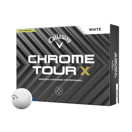 Balles de golf Chrome Tour X