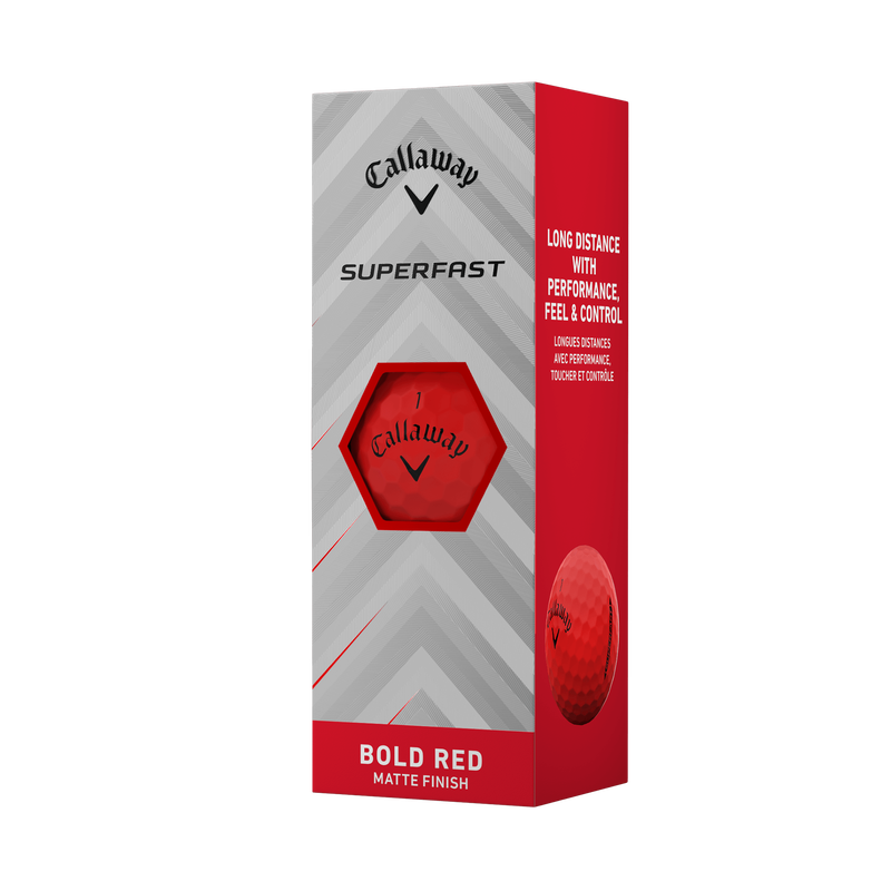 Balles de golf Superfast Bold Red 15-Pack - View 4