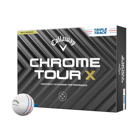 Ballons de golf Chrome Tour X Triple Track