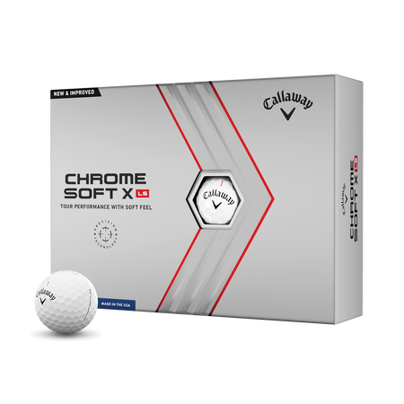 Balles de golf Chrome Soft X LS