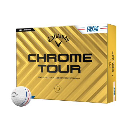 Balles de Golf Chrome Tour Triple Track