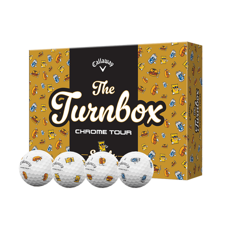 Balles de golf Chrome Tour Turnbox