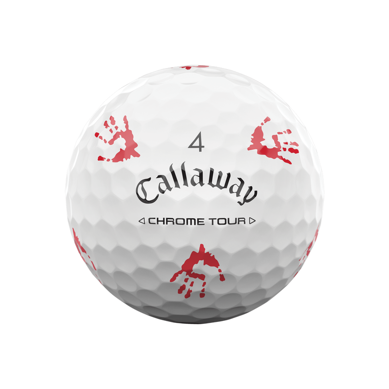 Chrome Tour Halloween Golf Balls - View 9