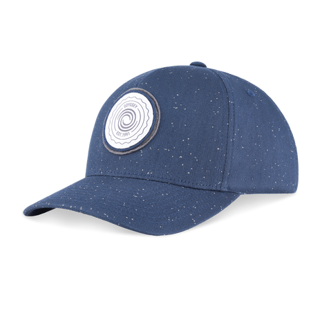 Eclipse Print Snapback Odyssey Swirl Patch Hat by TravisMathew
