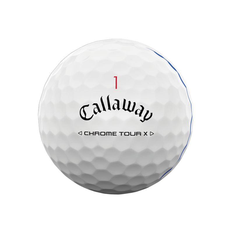 Ballons de golf Chrome Tour X Triple Track - View 3