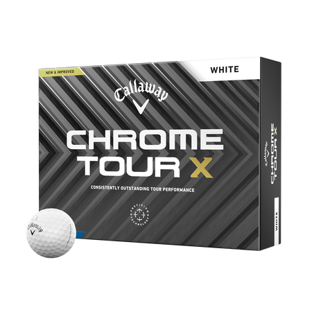 Balles de golf Chrome Tour X
