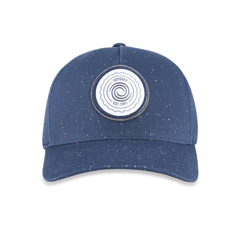 Eclipse Print Snapback Odyssey Swirl Patch Hat by TravisMathew - View 5
