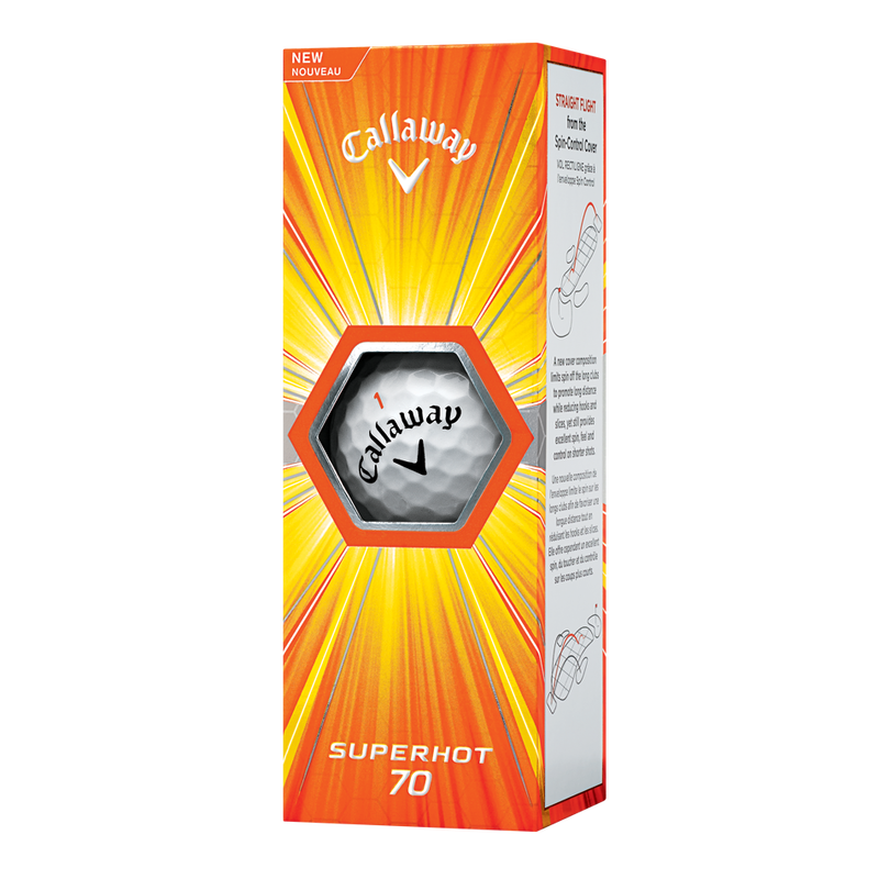 Superhot 70 15-Pack Logo Golf Balls - View 3