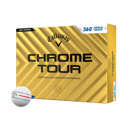 Balles de golf Chrome Tour 360 Triple Track