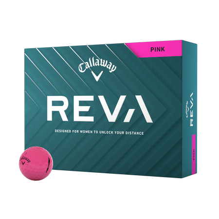 Balles de golf REVA Pink