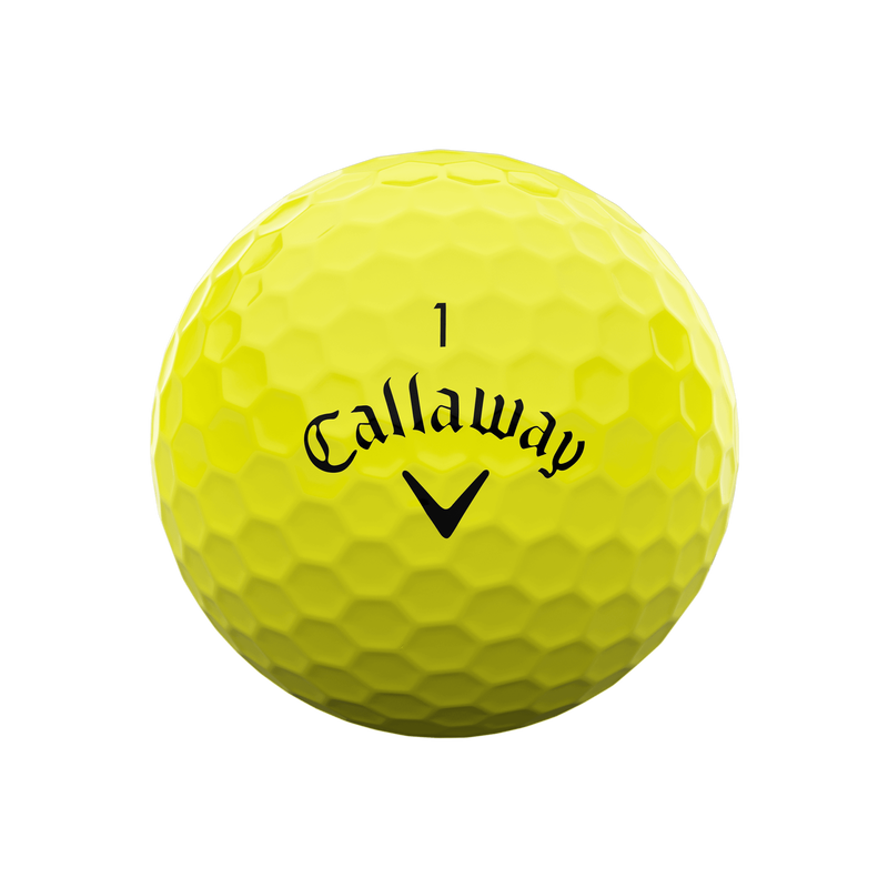 Balles de golf jaunes Supersoft - View 3