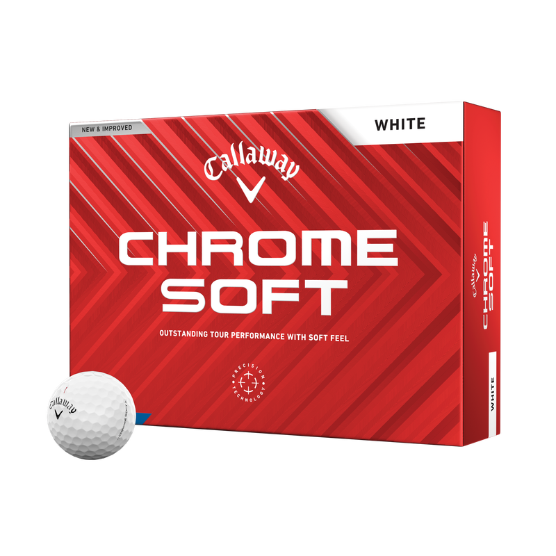 Balles de Golf Chrome Soft - View 1