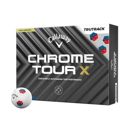 Balles de Golf Chrome Tour X TruTrack
