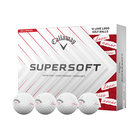 Balles de golf Supersoft Love
