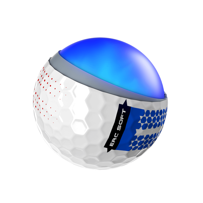キャロウェイ ERCソフト 360 FADE ゴルフボール 18ダース 2023 E•R•C Soft 360 Fade Golf Balls