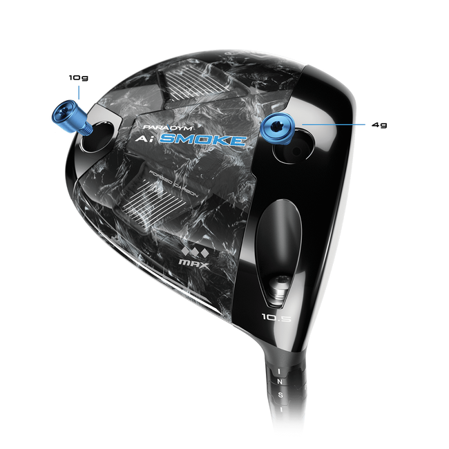 Callaway PARADYM Ai SMOKE MAX D 10.5° Paradym Ai Smoke Triple Diamond MAX Driver