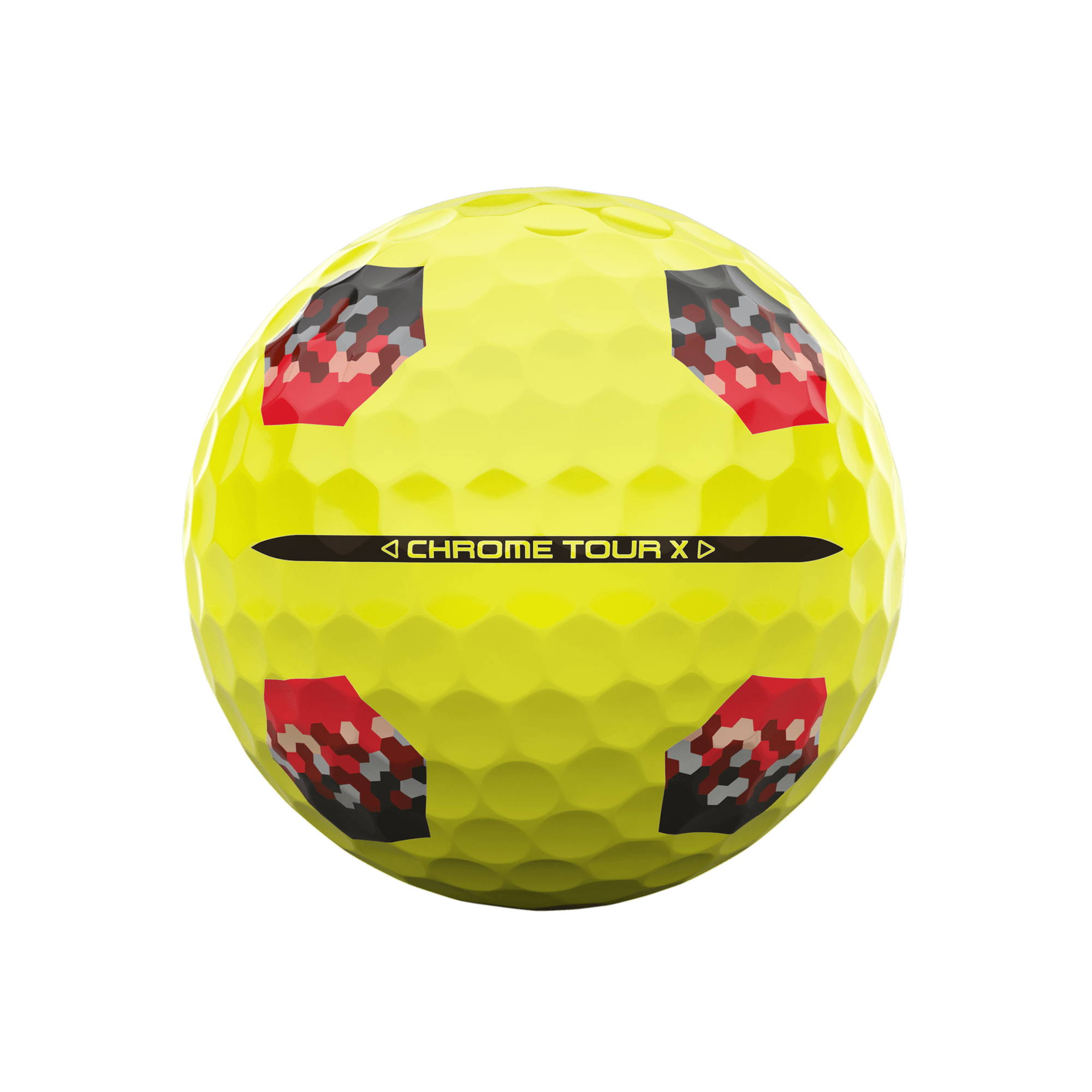 Chrome Tour X TruTrack Yellow '24 Golf Balls