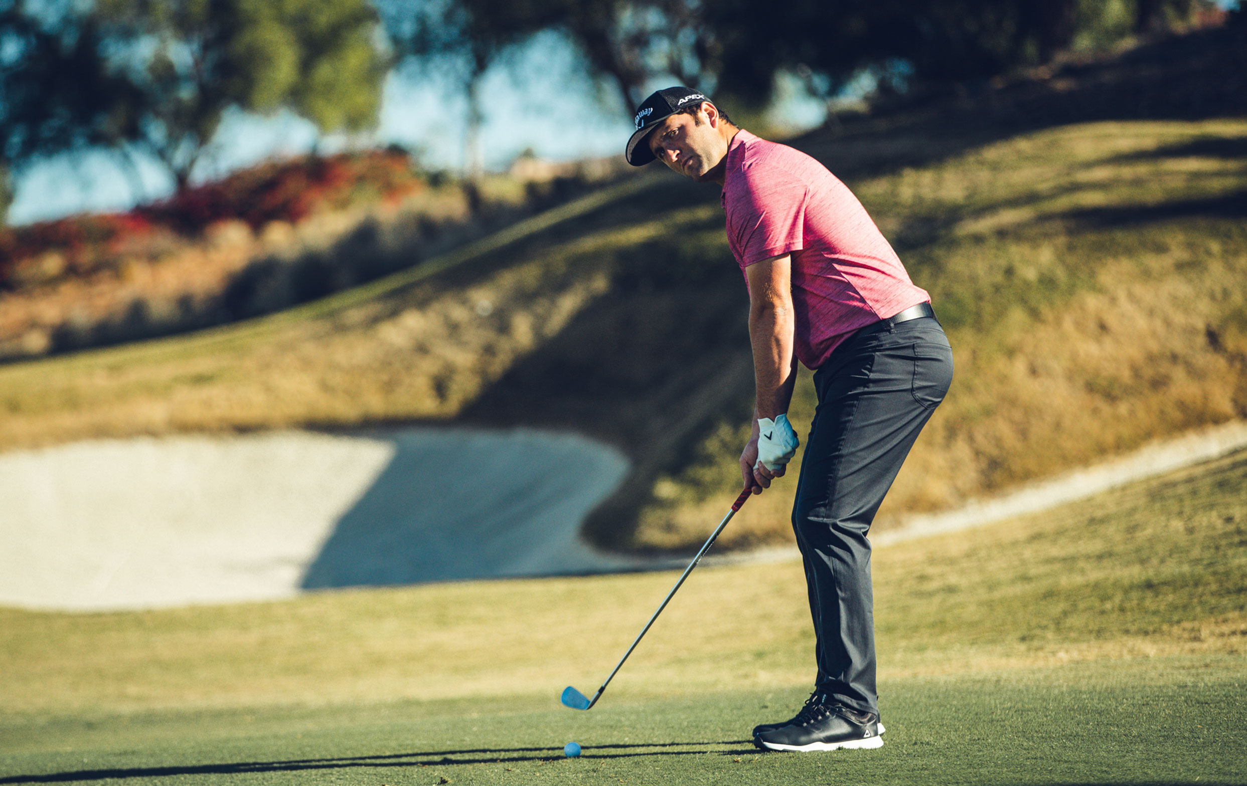 Jon Rahm Playing Golf