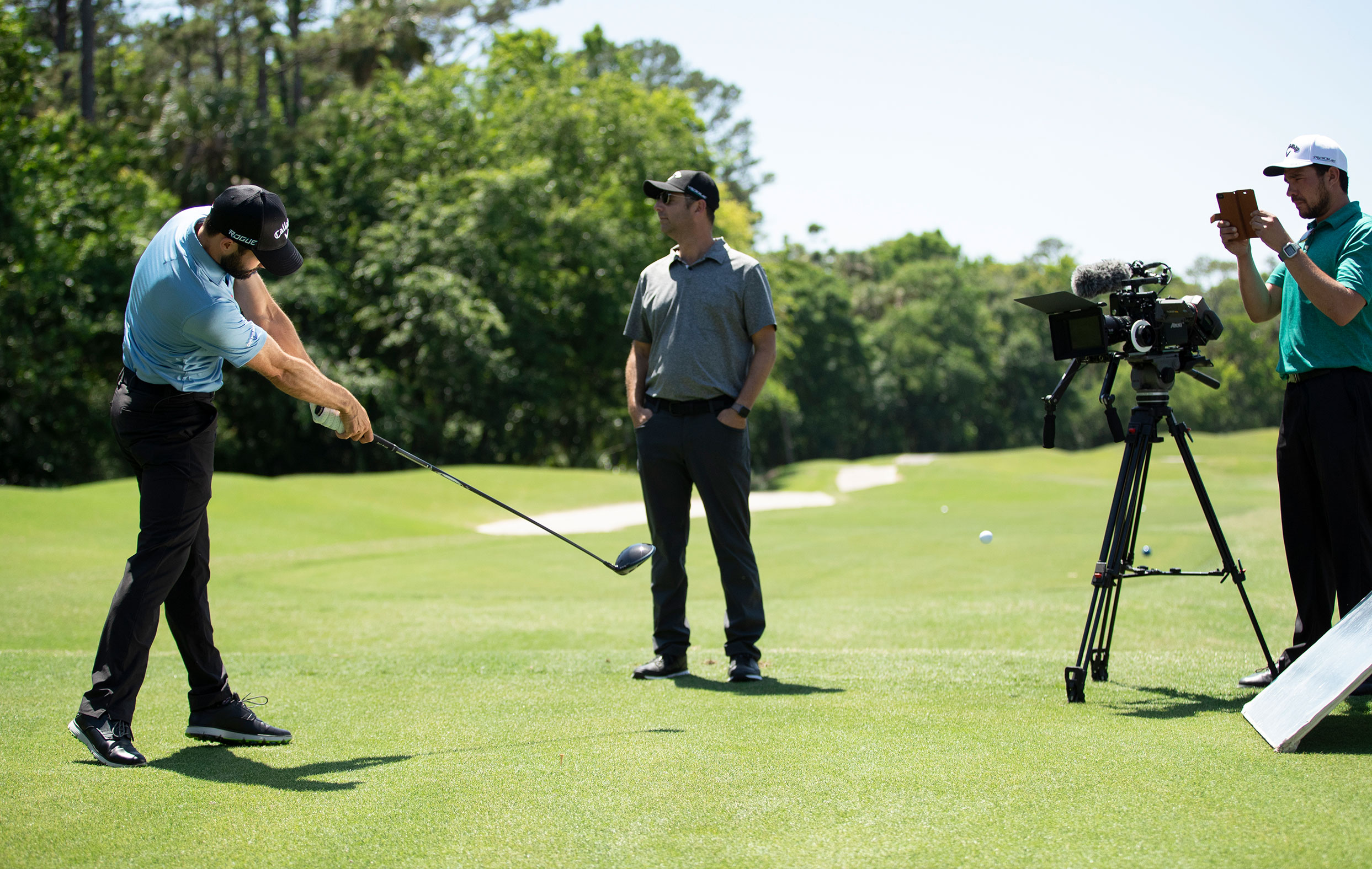 Adam Hadwin Playing Golf