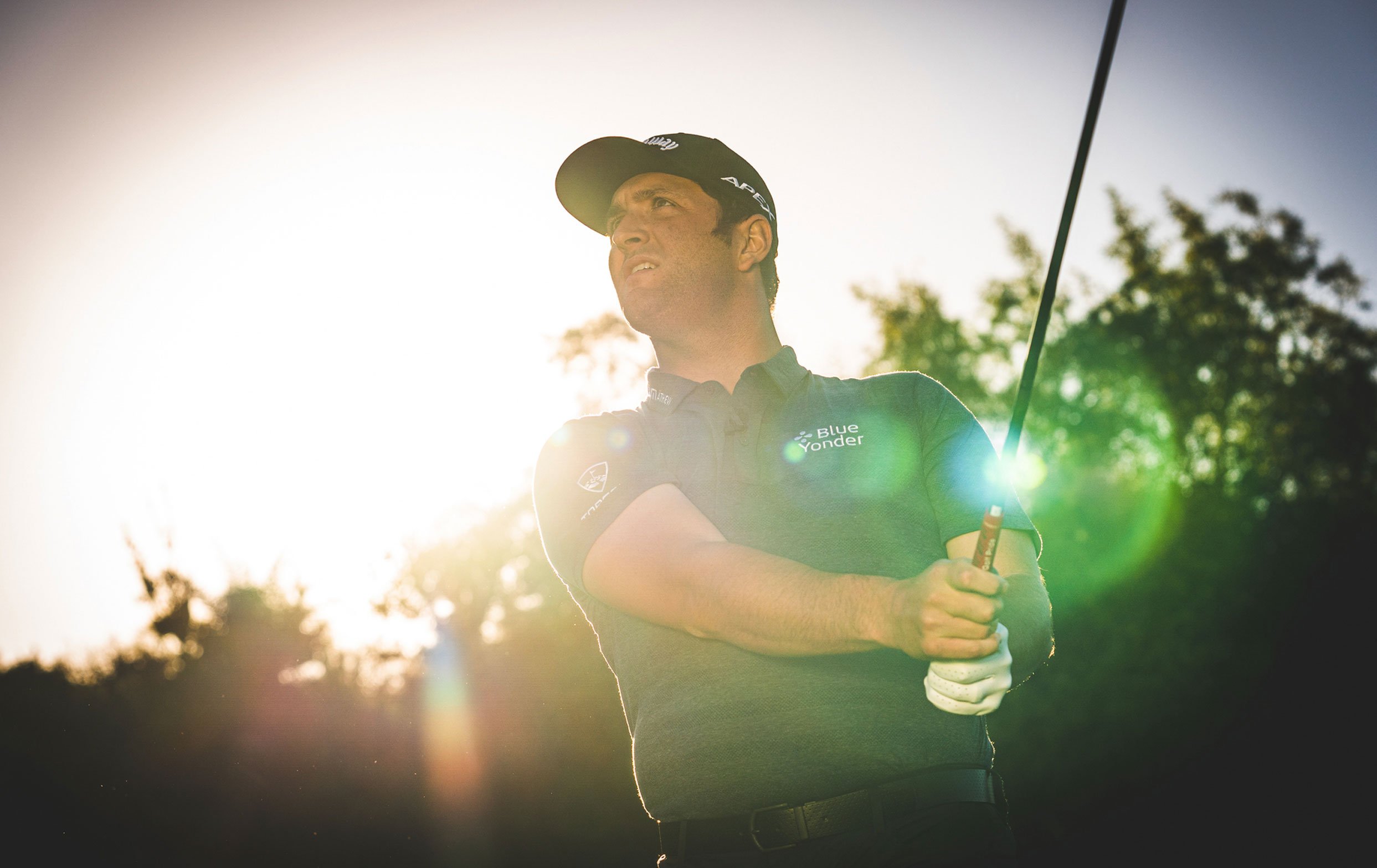 Jon Rahm Playing Golf